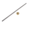 T8 Lead Screw OD 8mm Pitch 2mm Lead 2mm/8mm 500mm With Brass Nut For Reprap 3D Printer