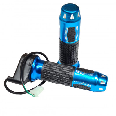 12-80V Universal Electric Bicycle Throttle for ebike/scooter/tricycle - Blue