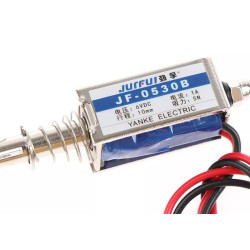 JF-0530B DC 6V 5N Push-Pull Type DC Solenoid Electromagnet Linear Motion JF-0530B DC 6V 5N Push-Pull Type DC Solenoid Electromagnet Linear Motion