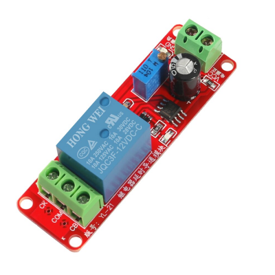 DC 12V 0-10S 0 to 10 Second NE555 based Adjustable Delay Timer Relay Module