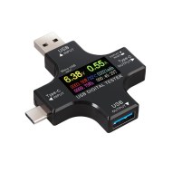 Type C PD Digital Voltage Current Ammeter detector Power Bank Charger Indicator Color 3.6V ~ 32.0V