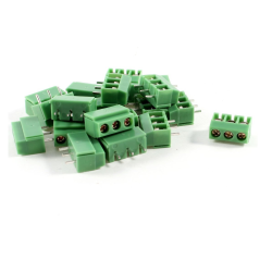 10 Pcs X 3 Pin 3.5mm Pitch Terminal Block PCB Connectors Ac 300V 10A 10 Pcs X 3 Pin 3.5mm Pitch Terminal Block PCB Connectors Ac 300V 10A
