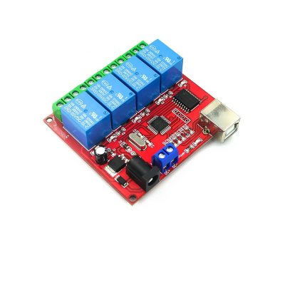 DC 5V 4 Channel Relay Module USB Control Computer Control Switch/PC/PLC control board