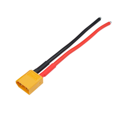 XT60 Male Bullet Connector Plug with Silicone 14 AWG Cable for RC Lipo Battery