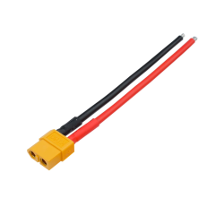 XT60 Female Bullet Connector Plug with Silicone 14 AWG Cable for RC Lipo Battery