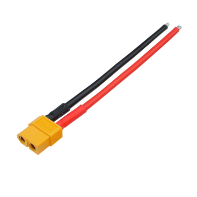 XT60 Female Bullet Connector Plug with Silicone 14 AWG Cable for RC Lipo Battery