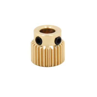 Brass Extruder Wheel 26 Teeth Drive Gear for MK7 MK8 Extruder