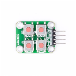 Micro Switch 2 * 2 Matrix Keyboard 4-Bit Keys MCU Expansion Module Micro Switch 2 * 2 Matrix Keyboard 4-Bit Keys MCU Expansion Module