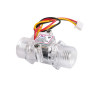 YF-S201C Flow Turbine Flowmeter Water Flow Sensor Hall Flow (Transparent)