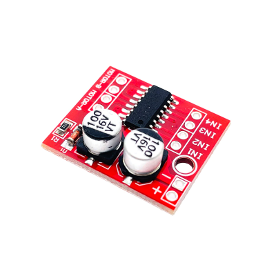 2-way DC motor speed control module reversing H-bridge PWM stepping motor L298N