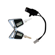 Electric Scooter Electric Bicycle Switch Key Switch Power Lock for Electric Bike E-Scooter