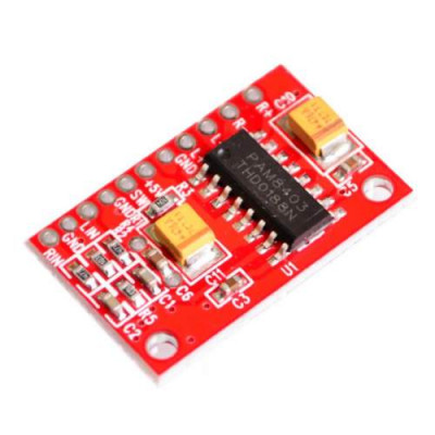 2 Channels 3 Watt Pam8403 Class D Audio Amplifier Board 5V Usb Power