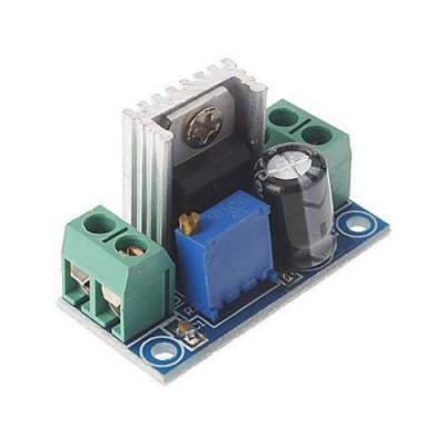 LM317 DC-DC 4.2 ~ 40 V to 1.2 ~ 37V 1.5A Converter Circuit Board Module 100 MHz