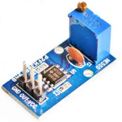 NE555 Frequency Adjustable Electronic Pulse Generator Module
