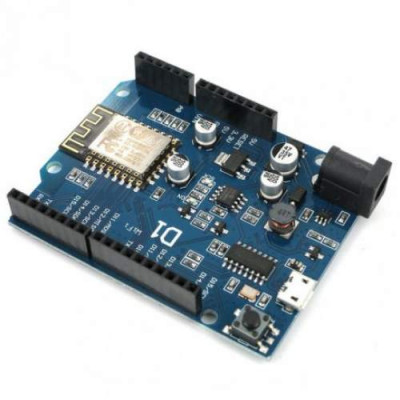 WeMos D1 WiFi ESP8266 Development Board Arduino UNO Compatible Program By Arduino IDE