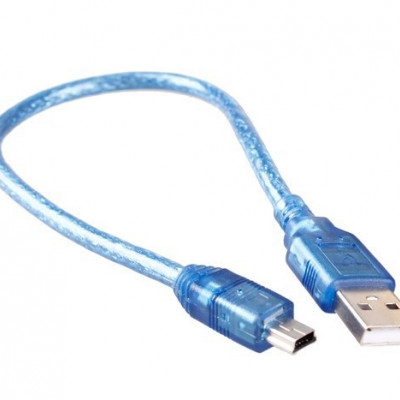 USB Type A Male to Mini Type B Cable Arduino NANO FTDI Cable