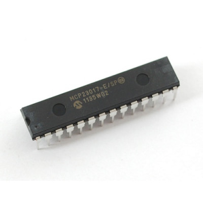 MCP23S17 I2C 16 input/output port expander 28 pin