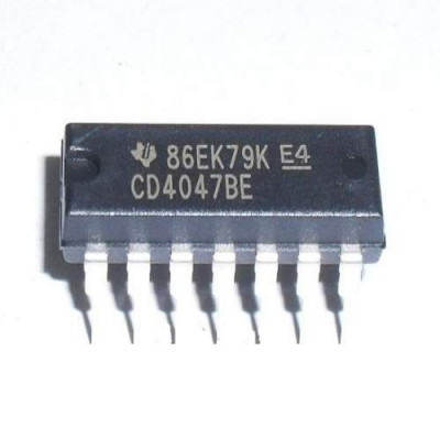 4047 CD4047BE Monostable/Astable Multivibrator