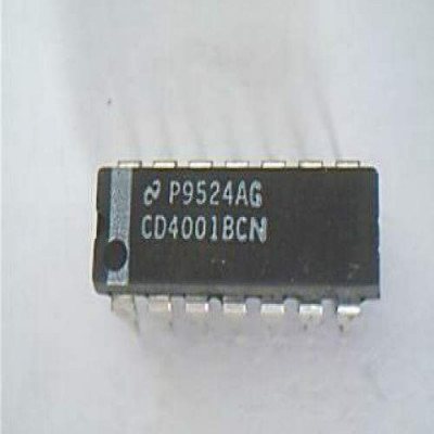 4001 CD4001BCN Quad 2-Input NOR Gate