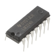 LM324 LM324N Quad Operational Amplifier 