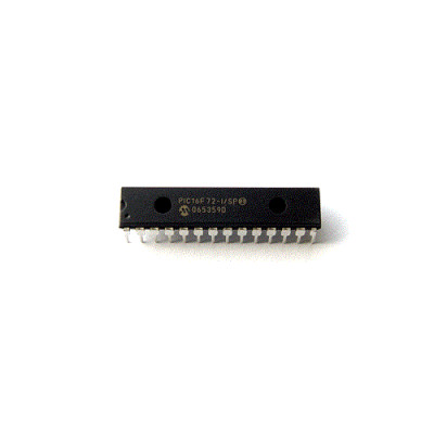 PIC16F72 Flash 28 pin 2kB Microcontroller with A/D