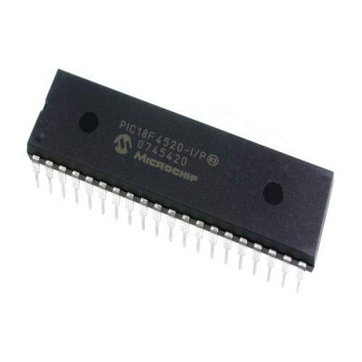 PIC18F4520 40-pin Flash 32kbyte 40MHz Microcontroller