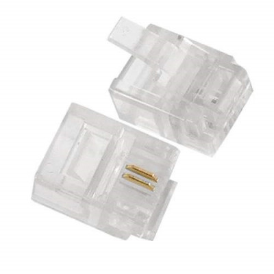 RJ11 Male Plug 6P2C Connector - 1 line phone connector