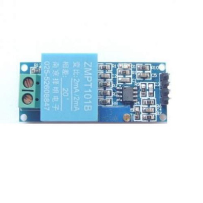 Single phase ac active output voltage transformer module and voltage sensor module