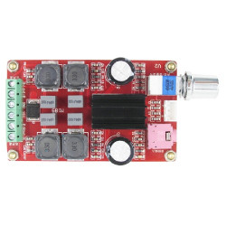 XH-M189 2*50W digital amplifier board DC 24V TPA3116D2 two-channel stereo amplifier board
