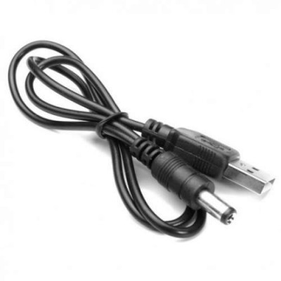 USB Power Adapter Cable USB to DC Power Cable (5.5-2.1MM) 