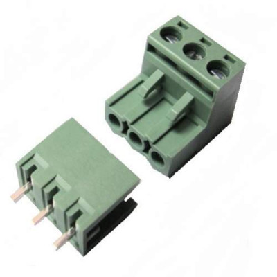 3 Pin Screw Terminal Block Connector