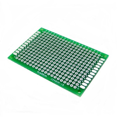 Double Side Copper Prototype Pcb   Universal Board 4 X 6 Cm