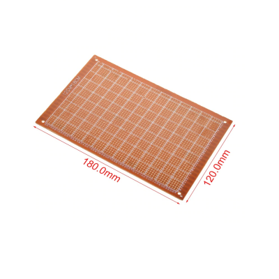 Single Side Copper Prototype Pcb Universal Board 12x18 Cm