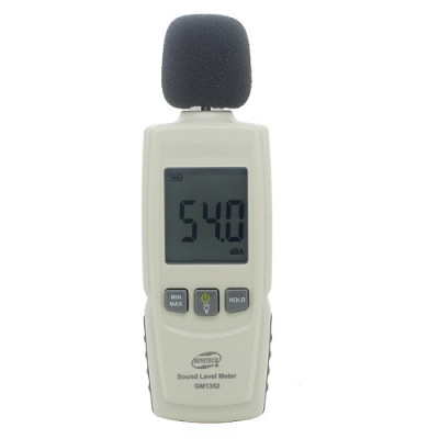 Benetech Sound Level Meters digital noise dosimeter GM1352 decible meter Max Min Lock current value