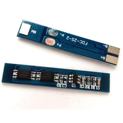 2S   lithium battery protection board 3A current anti-overcharge