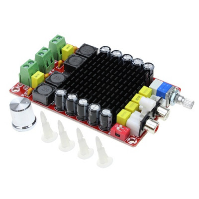 TDA7498 DC 14-34V Amplifier Board of Class D 2X100W Dual Channel Audio Stereo Amplifier Board XH-M510