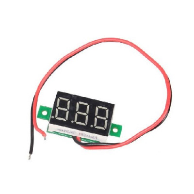 0.28 Inch 2.5V-30V Mini Digital Voltmeter Voltage Tester Meter