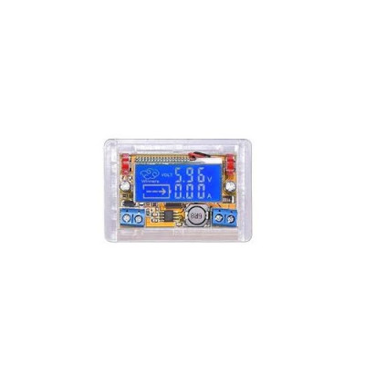 DC-DC Step Down Power Supply Adjustable Module With LCD Display With Housing CasE