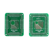 FQFP TQFP 32 44 64 80 100 LQFP In-Line 0.5 / 0.8mm Adapter Board PCB