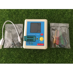 Transistor Tester TFT Diode Triode Capacitance Meter LCR-T7 LCR ESR T7 Meter NPN PNP MOSFET IR Multifunction Tester multimeter Transistor Tester TFT Diode Triode Capacitance Meter LCR-T7 LCR ESR T7 Meter NPN PNP MOSFET IR Multifunction Tester multimeter