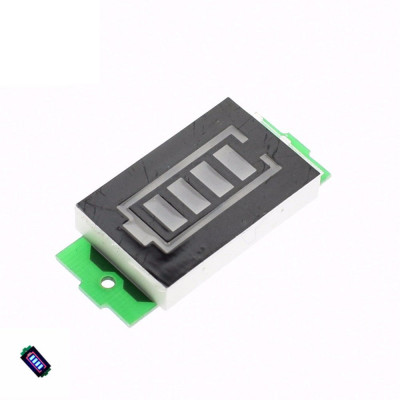 4S 4 Series Lithium Battery Capacity Indicator Module 16. 8V Blue Display Electric Vehicle Battery Power Tester Li-Po 4S