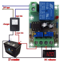 XH-M601 Battery Charging Control Board 12V Smart Charger Power Control Board Automatic Charging XH-M601 Battery Charging Control Board 12V Smart Charger Power Control Board Automatic Charging