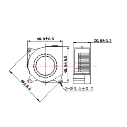 3D Printer Accessories 12V 4020 Turbo Fan Blower Cooling Fan 40mmx40mmx20mm 3D Printer Accessories 12V 4020 Turbo Fan Blower Cooling Fan 40mmx40mmx20mm