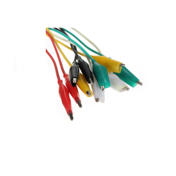 Double ended Clips Crocodile Cable Alligator Jumper Wire Test Leads Clips Double ended Clips Crocodile Cable Alligator Jumper Wire Test Leads Clips
