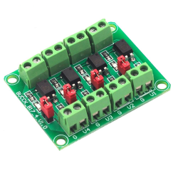 PC817 4 Channel Optocoupler Isolation Board DC 3.6 -30V Driver PC817 4 Channel Optocoupler Isolation Board DC 3.6 -30V Driver