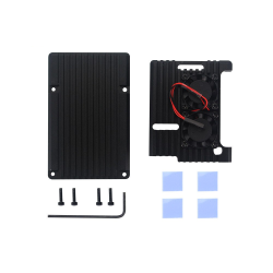 metal Case 4th generation for raspberry PI B+ aluminum alloy box with FAN metal Case 4th generation for raspberry PI B+ aluminum alloy box with FAN