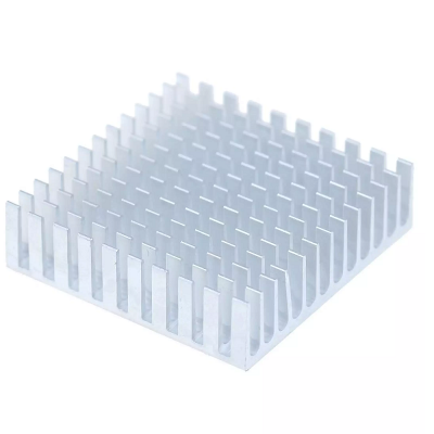  Aluminum Radiator IC Heat Sink Heat Sink 40 x 40 mm x 11 mm White