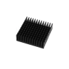  Aluminum Radiator IC Heat Sink Heat Sink 40 x 40 mm x 11 mm Black