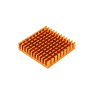  Aluminum Radiator IC Heat Sink Heat Sink 40 x 40 mm x 11 mm Gold