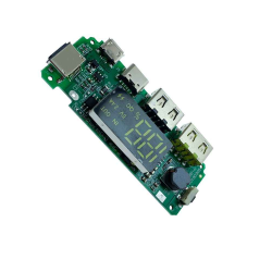 18650 lithium battery digital display charging module 5V2.4A 2A 1A dual USB output Boost 18650 lithium battery digital display charging module 5V2.4A 2A 1A dual USB output Boost